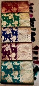 Floral Pallu Saree With Tassels