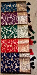 Paisley Pallu Saree With Tassels