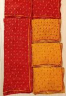 Rose Vine Saree With Tassels