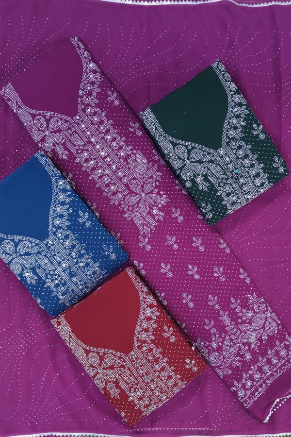 Pearl Dot Floral Suit