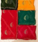 Wave Pattern Saree With Tassels