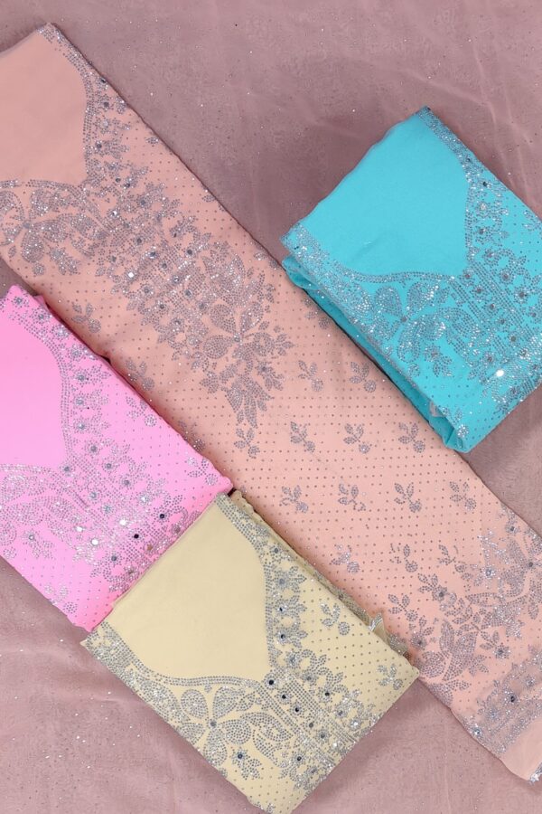 Embellished Floral Front Suit