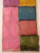 Hanging Motif Saree With Stones