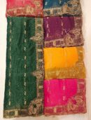 Leaf Butti Saree With Border