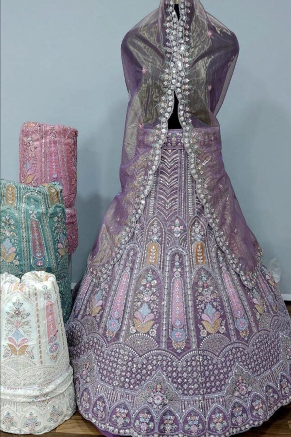 Pastel Bridal Designer Lehenga