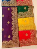 Floral Border Butti Saree