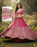 Pink Bridal Designer Lehenga