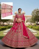 Rani Pink Wedding Lehenga