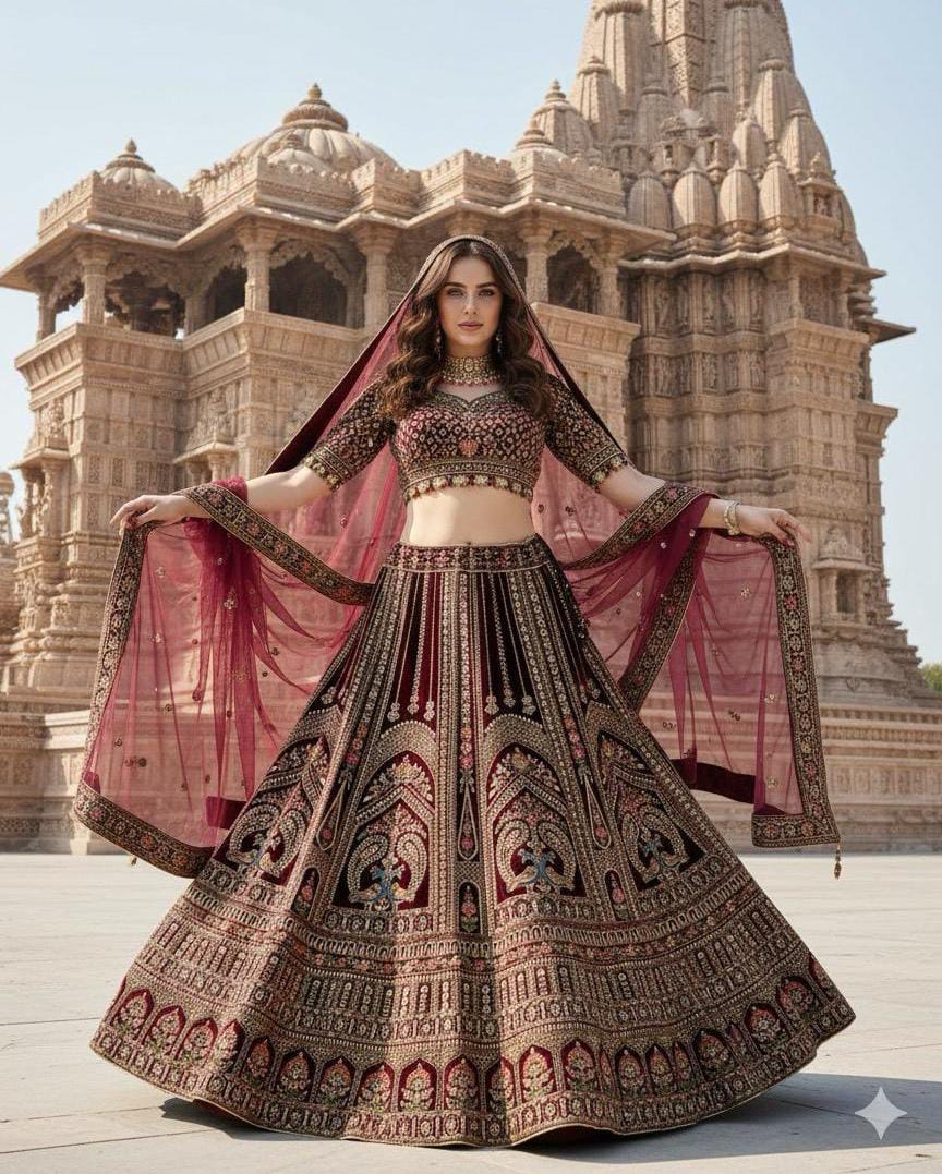 Palace Border Bridal Dress