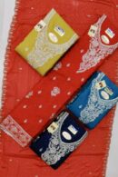 Floral Panel Dress Material