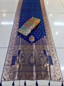 Royal Border Saree With Tassels