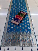 Butti Border Saree With Tassels