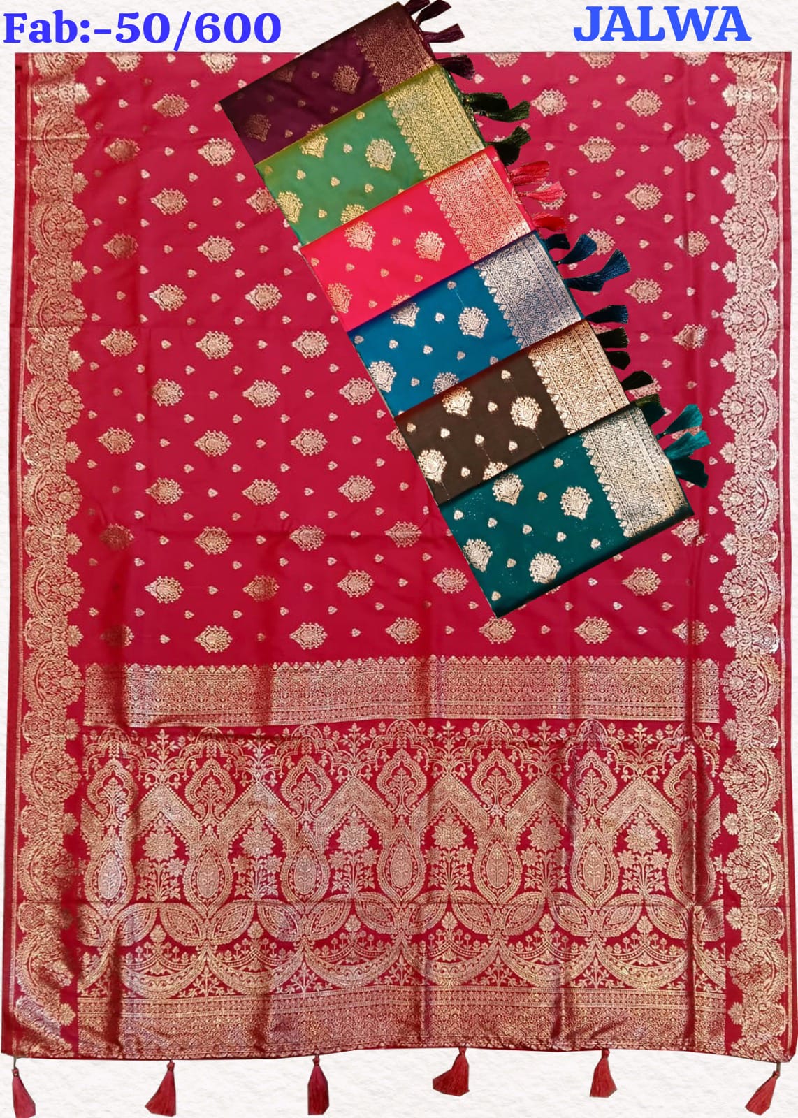 Butti Saree With Rich Border