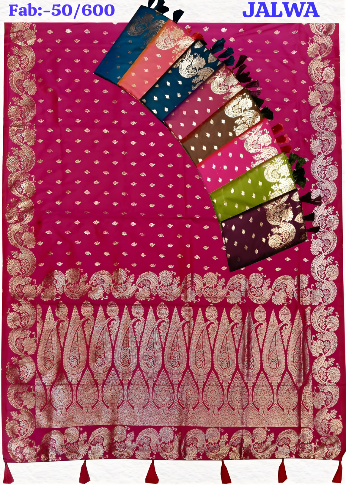 Zari Butti Saree With Rich Pallu