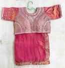 Sequin Blouse Saree With Border