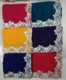 Heavy Leaf Border Saree