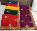 Festive Butti Saree With Broad Border
