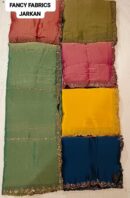 Fancy Jarkan Lace Border Saree