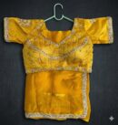 Stone Work Saree With Designer Blouse
