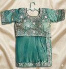 Embroidered Saree With Matching Blouse