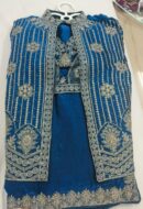 Embroidered Jacket Kurta Set
