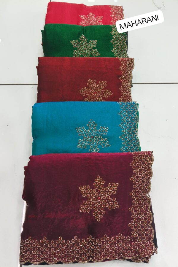 Maharani Floral Stonework Saree