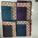 Multicolor Leaf Border Saree