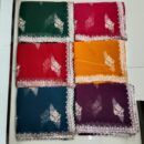 Rose Embroidered Saree